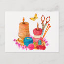 Search for sewing postcards Flowers