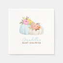 Search for little pumpkin napkins Girl baby shower