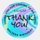 Search for abstract thank you stickers Colourful