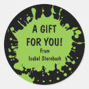 Recherche de splatter autocollants Encre