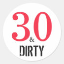 Search for dirty 30 stickers 30 years old