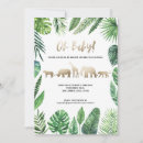 Recherche de modern simple party animal invitations Safari