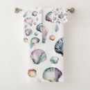 Search for beach shell bath towels Marine