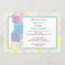 Search for pastel colors baby shower invitations Elegant