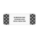 Search for diamond shape return address labels Contemporary