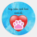 Search for animal footprints stickers Cat