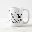 Search for question mark mugs Black