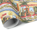 Search for florida christmas wrapping paper Retro