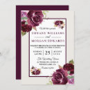 Search for berry wedding invitations Burgundy