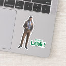 Recherche de loki autocollants Illustration