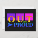 Search for bisexual 5x7 invitations Rainbow