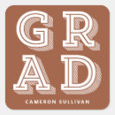 Search for retro graduation stickers High school