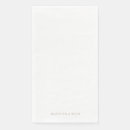 Search for monogram wedding napkins White