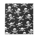 Search for skull and bones notepads Pirate