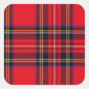 Search for red tartan stickers Plaid