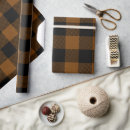Search for buffalo check wrapping paper Rustic