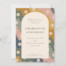 Recherche de jaune et bleu marine invitations Boho
