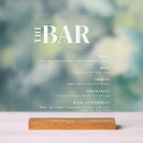 Search for bar wedding signs Alcohol
