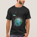 Recherche de terre plate tshirts Drôle