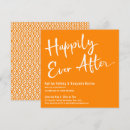 Search for orange and white invitations Typography