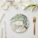 Recherche de beige assiettes en papier Bohème