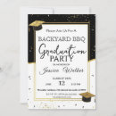 Search for backyard graduation invitations Bbq grad party