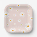 Search for daisy paper plates Baby in bloom