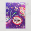 Search for enchanting postcards Red