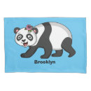 Search for cute panda pillowcases Cartoon