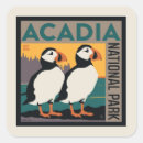 Search for puffins stickers Acadia national park