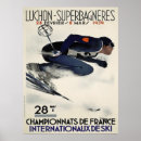 Recherche de ski de france posters Vintage