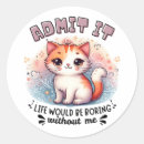 Search for bored stickers Cat