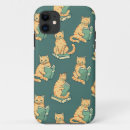 Search for cat and book iphone cases Bookworm