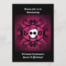 Search for goth sweet 16 invitations Elegant