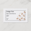 Search for pest control business cards Insects