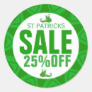 Search for leprechauns stickers St patricks day