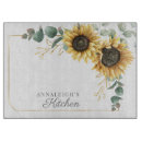 Search for sunflower cutting boards Watercolor