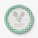 Recherche de tennis assiettes en papier Vert