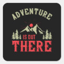 Search for adventure is out there stickers Mountains
