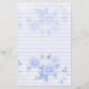 Search for pretty lined stationery paper Floral