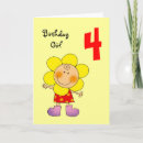 Search for 4 years old girl birthday cards Girls
