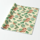 Recherche de motif kiwi papier cadeau Citron