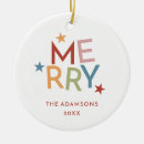Search for colorful ornaments Merry
