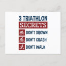 Recherche de triathlon cartes postales Triathlète