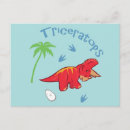 Search for cute triceratops postcards Prehistoric