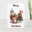 Search for mrs claus christmas cards Black