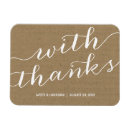 Recherche de mariage remerciements cartes Élégant