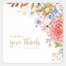 Search for give thanks stickers Watercolor