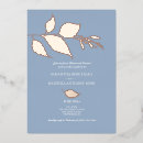 Search for rose rehearsal dinner invitations Dusty blue