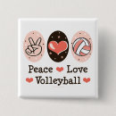 Search for volleyball buttons Athlete